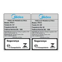 Panela de Pressão Elétrica 6 L Digital Inox Midea - 5