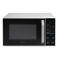 Micro-ondas 35L Branco Porta Preta SmartPlate Midea - 1