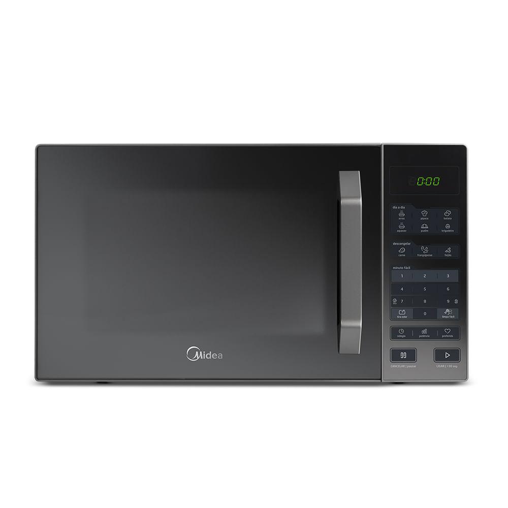 Micro-ondas 27L Prata Porta Espelhada SmartPlate Midea - 3