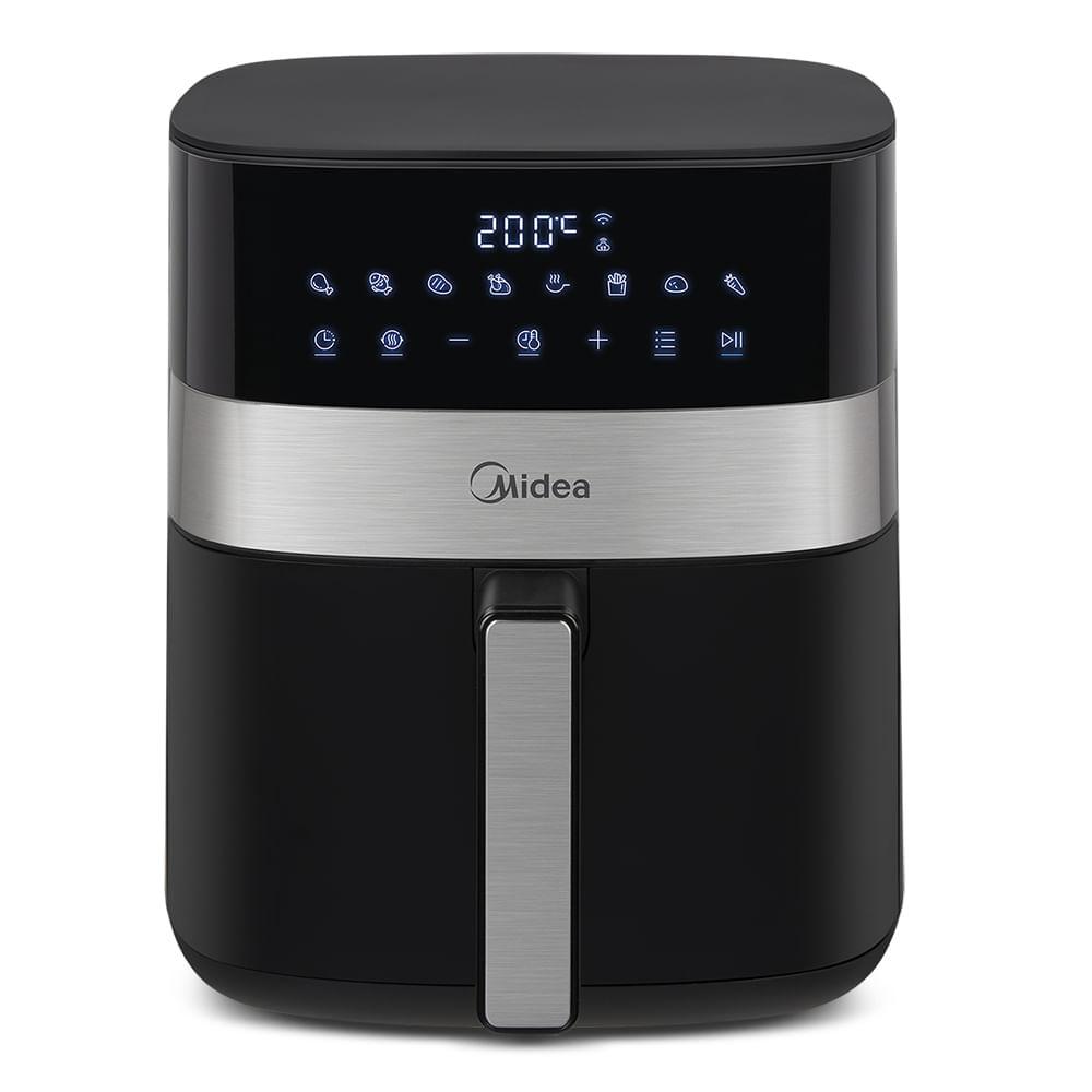 Fritadeira Air Fryer 6L Smart Chef Plus cor Preta Midea - 1