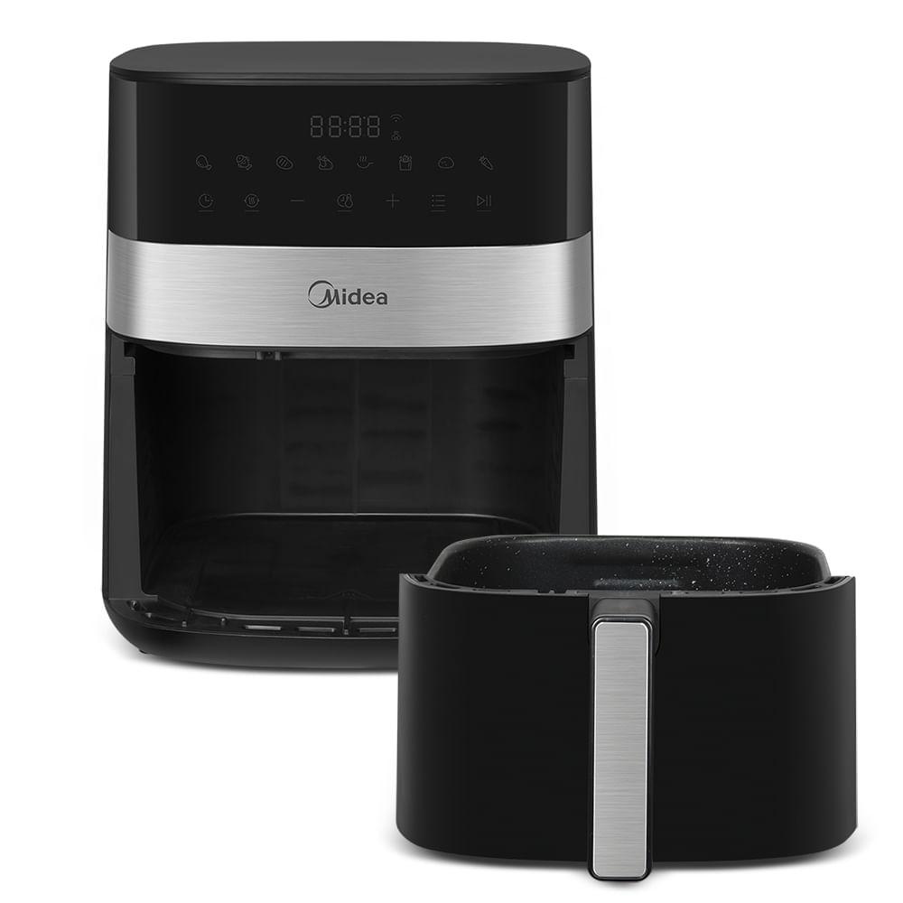 Fritadeira Air Fryer 6L Smart Chef Plus cor Preta Midea - 2