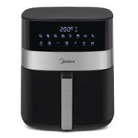 Fritadeira Air Fryer 6L Smart Chef Plus cor Preta Midea - 1