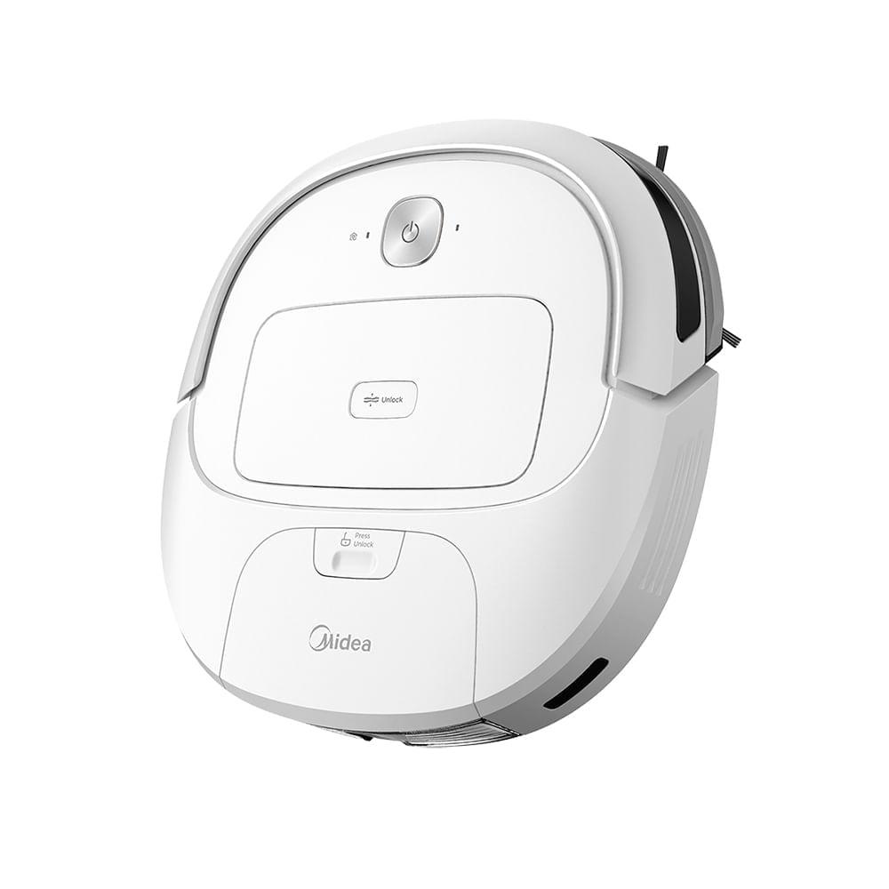 Robô Aspirador de Pó Smartmop Passa Pano Branco Midea - 2