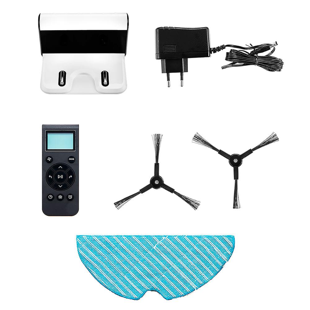 Robô Aspirador de Pó Smartmop Passa Pano Branco Midea - 10