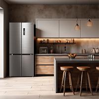 Geladeira Frost Free 4P 474L Inverter Smart cor Inox Midea - 2