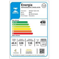 Geladeira Frost Free 4P 474L Inverter Smart cor Inox Midea - 10