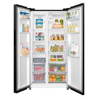 Geladeira Side by Side 511L Inverter Preta Conectada Midea - 3