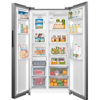 Geladeira Side by Side 511L Inverter Cor Inox Conectada Midea - 6