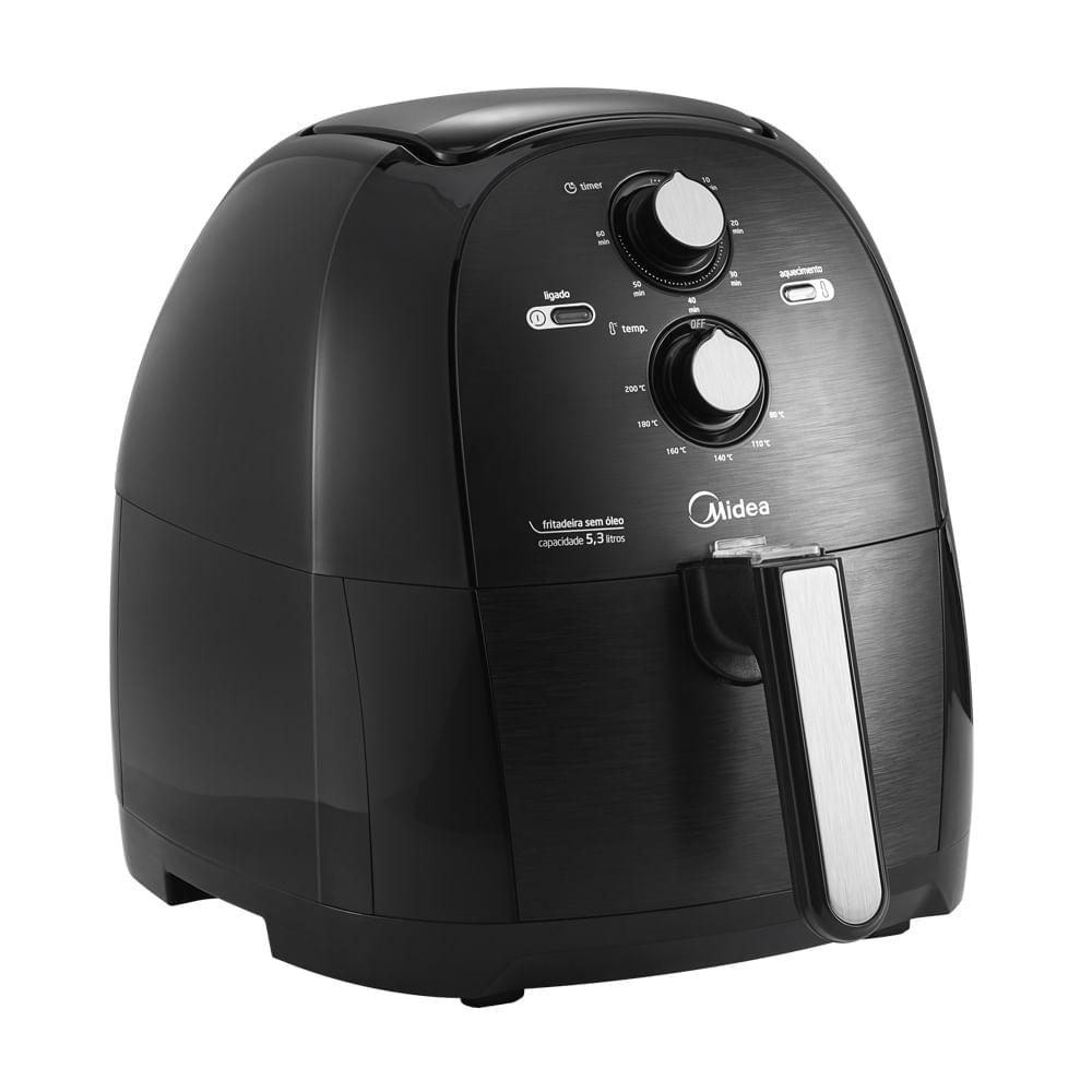 Fritadeira Air Fryer 5,3L cor Preta Midea - 2