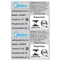Aspirador de Pó Vertical PowerDust Midea Preto - 19