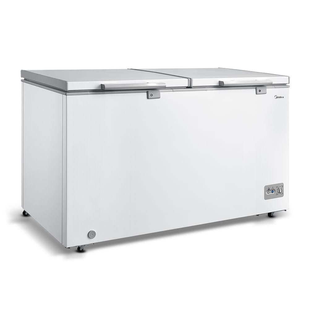 Freezer Horizontal 2 portas 362L 3 em 1 Branco Midea - 3