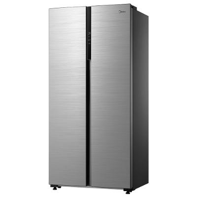 Geladeira Side By Side 442L Inverter Cor Inox Conectada Midea