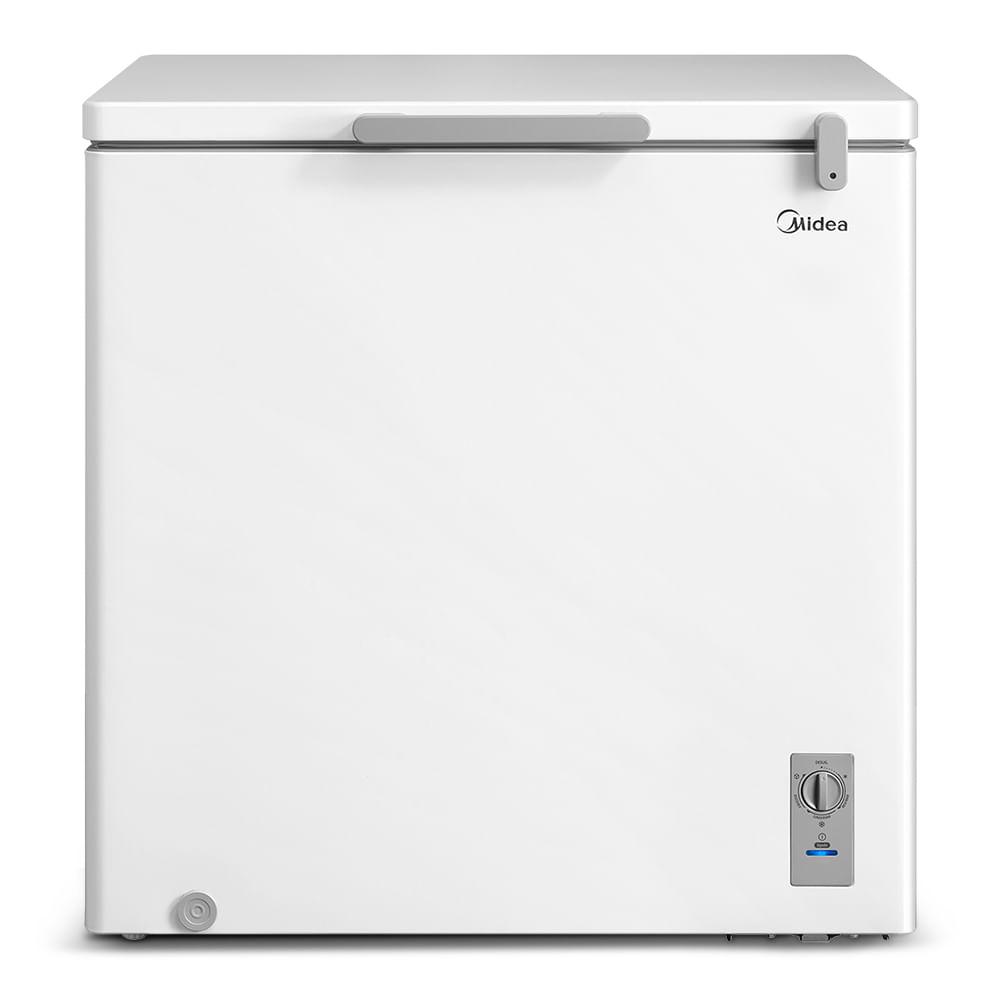 Freezer Horizontal 1 Porta Branco 200L Midea - 1