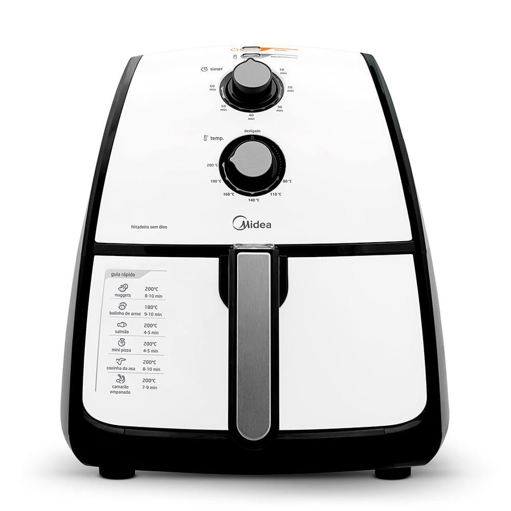 Fritadeira Air fryer 4L cor Branca Midea - 1