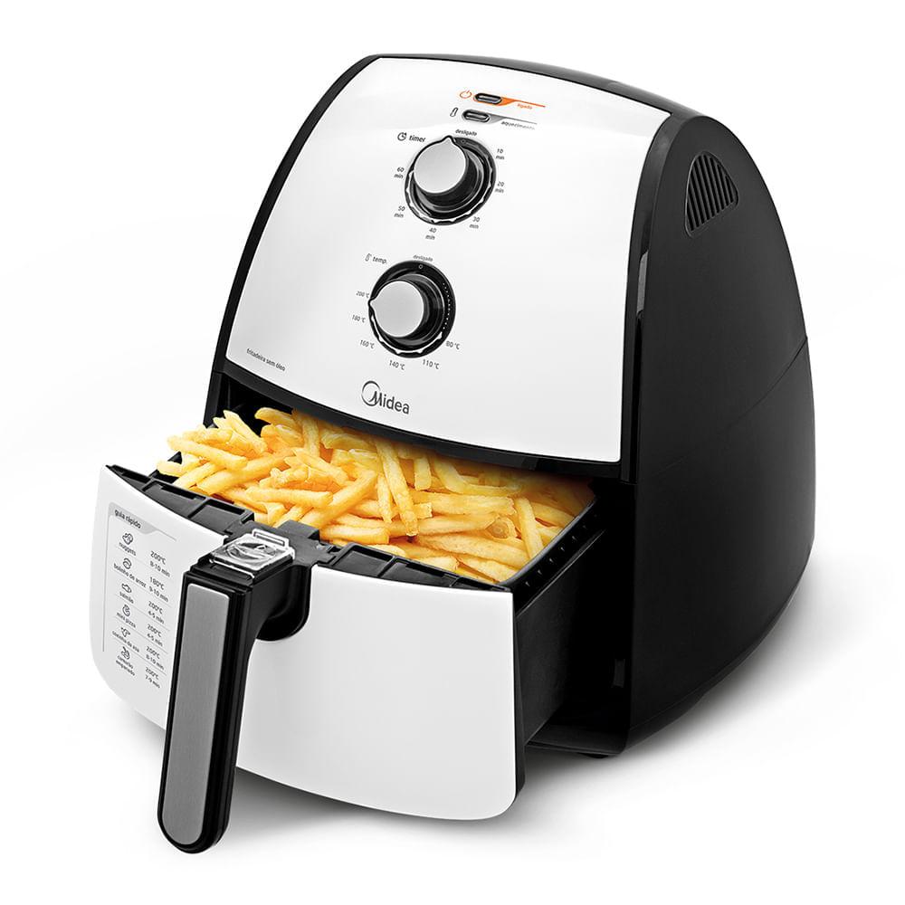Fritadeira Air fryer 4L cor Branca Midea - 3