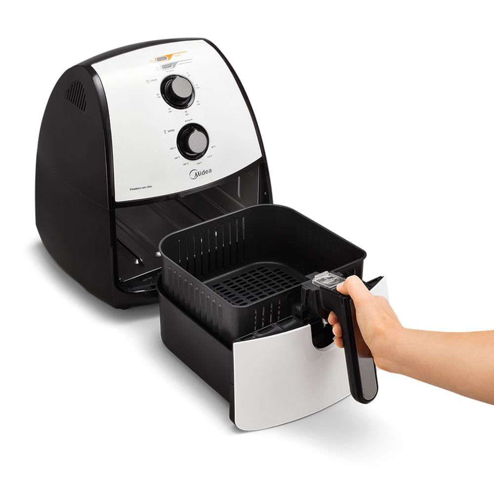 Fritadeira Air fryer 4L cor Branca Midea - 6