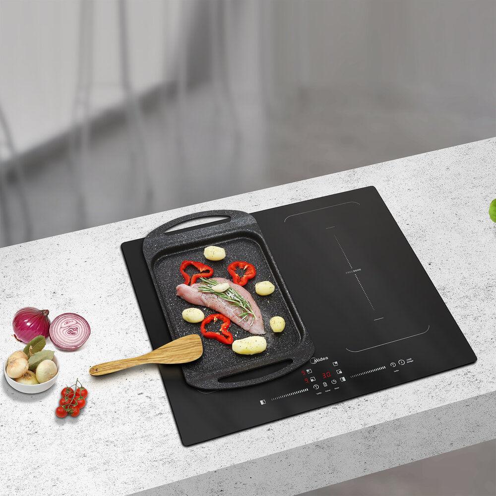 Cooktop 4 Bocas de Indução Dual Freezone Midea - 5