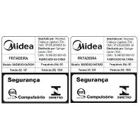 Fritadeira Air Fryer Com Visor 6L Smart Chef Pro Midea - 8