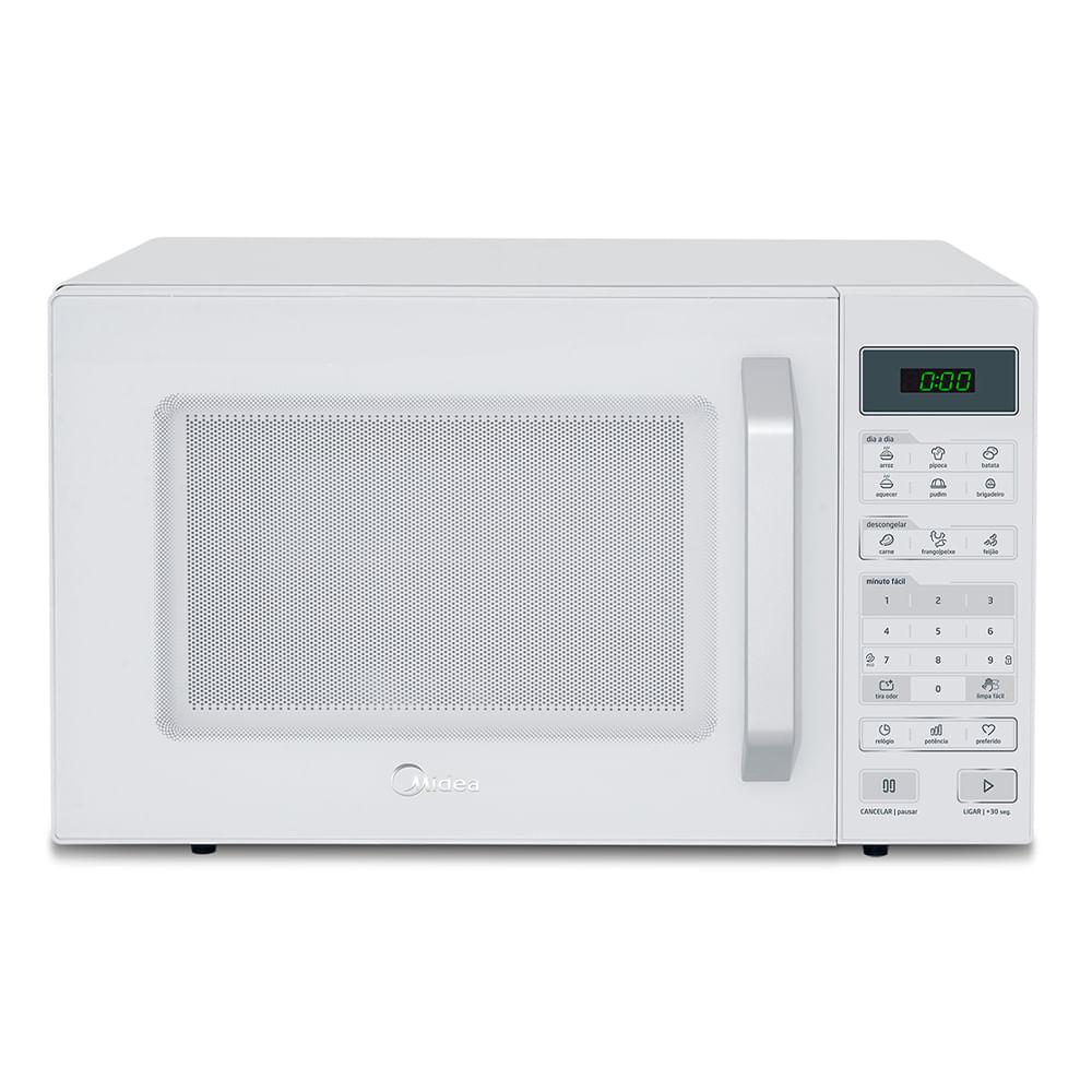 Micro-ondas 35L Branco Porta Branca SmartPlate Midea - 1