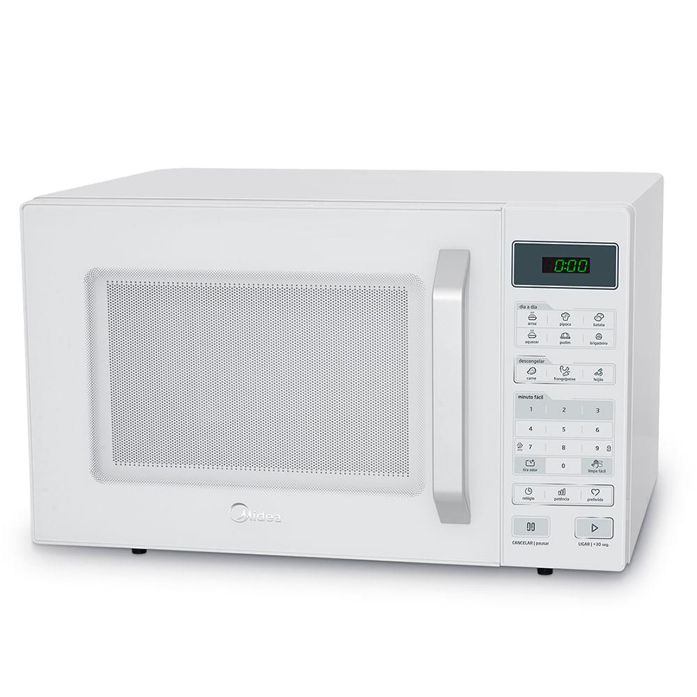 Micro-ondas 35L Branco Porta Branca SmartPlate Midea - 5