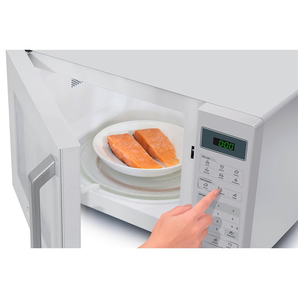 Micro-ondas 35L Branco Porta Branca SmartPlate Midea - 6
