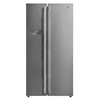 Geladeira Frost Free Side by Side 528L cor Inox Midea