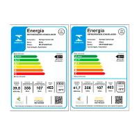 Geladeira Frost Free Duplex 463L Slim cor Inox Midea - 6