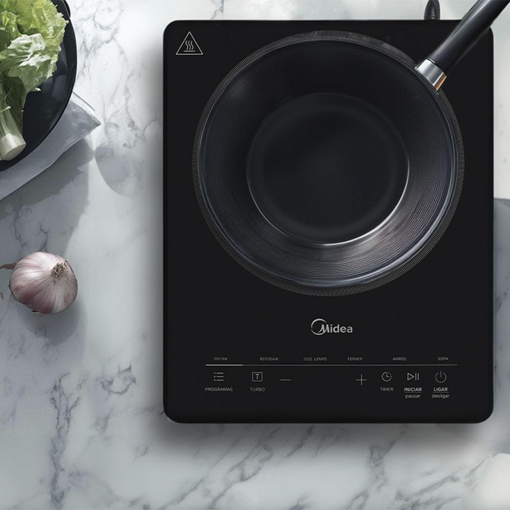 Cooktop 1 Boca Indução Portátil Even Pro Midea - 6