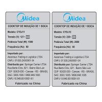 Cooktop 1 Boca Indução Portátil Even Pro Midea - 7