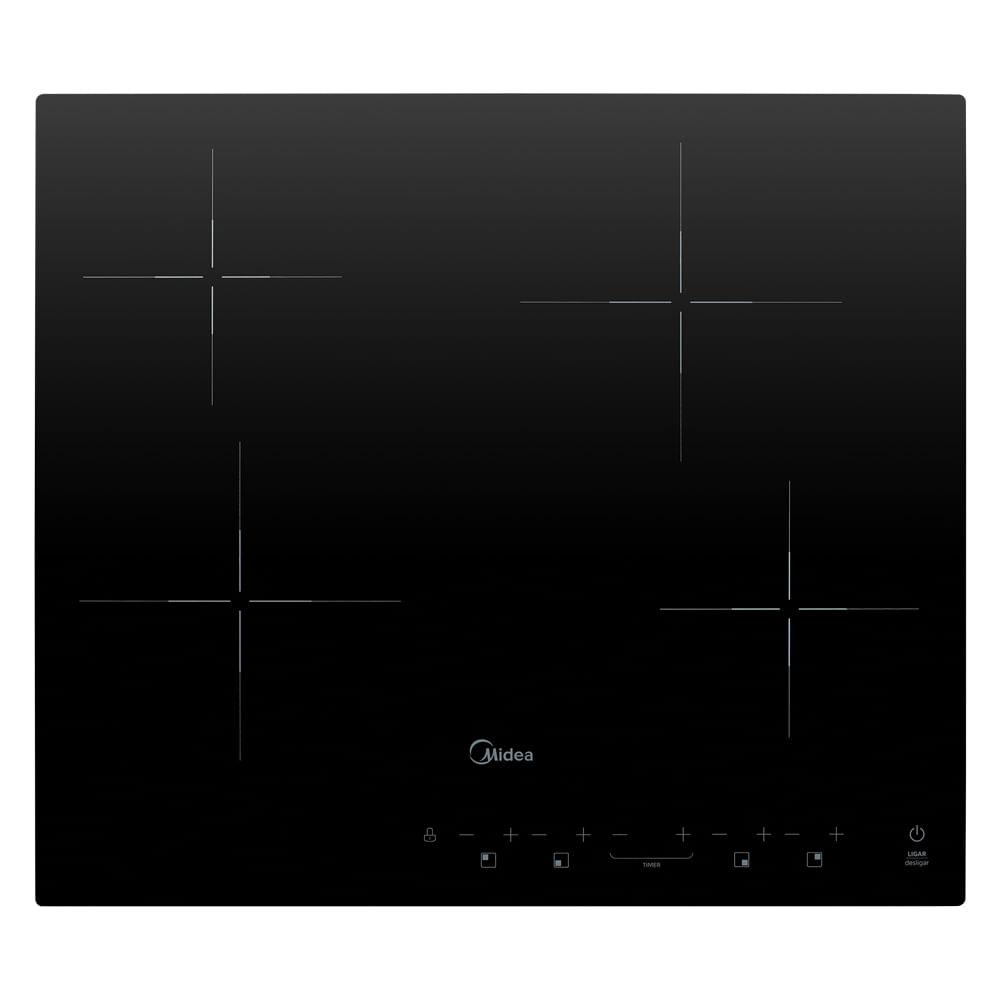 Cooktop 4 Bocas Elétrico Vitrocerâmico Midea - 1