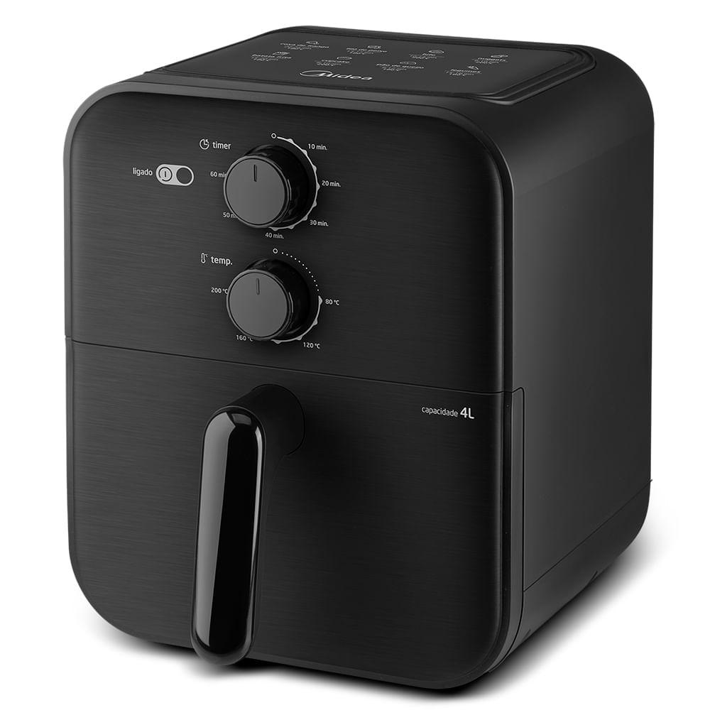 Fritadeira Air fryer 4L BlackStone Preta Midea - 2