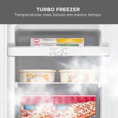 Freezer Vertical 1 Porta 196L 2 em 1 Branco Midea