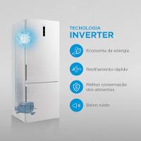 Geladeira Inverse Frost Free 416L Inverter Branca Midea - 5