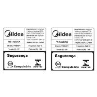 Fritadeira Air Fryer 4,5L Widemax Cyclone Preto e Inox Midea - 9