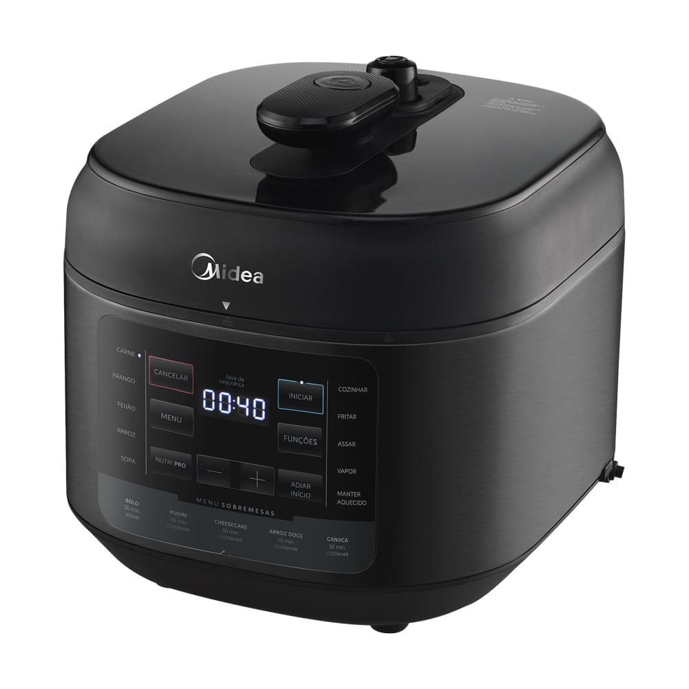 Panela de Pressão Elétrica 5L NutriPro Preta Midea - 2