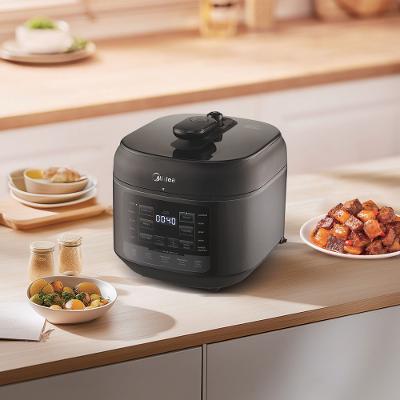 Panela de Pressão Elétrica 5L NutriPro Preta Midea