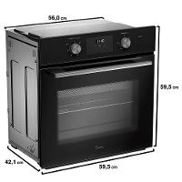 Forno Elétrico de Embutir 68L Digital com Air fryer Midea - 7