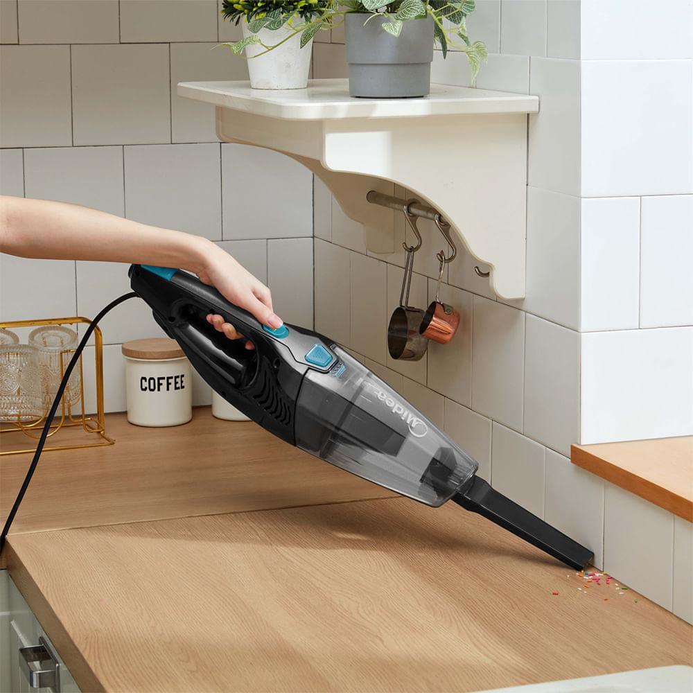 Aspirador de Pó Vertical 2 em 1 Preto e Azul Midea - 8