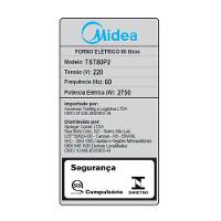 Forno Elétrico de Embutir 80L Touch com Air fryer Midea - 8