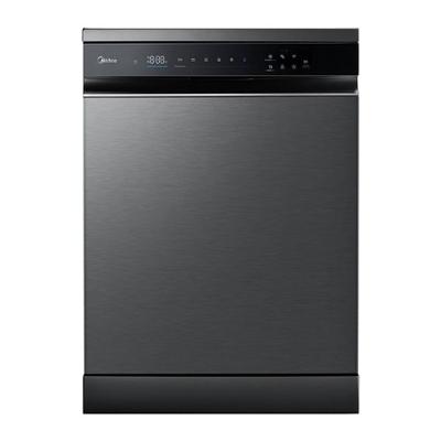 Lava Louças 14 Serviços Black Inox SmartHome Midea