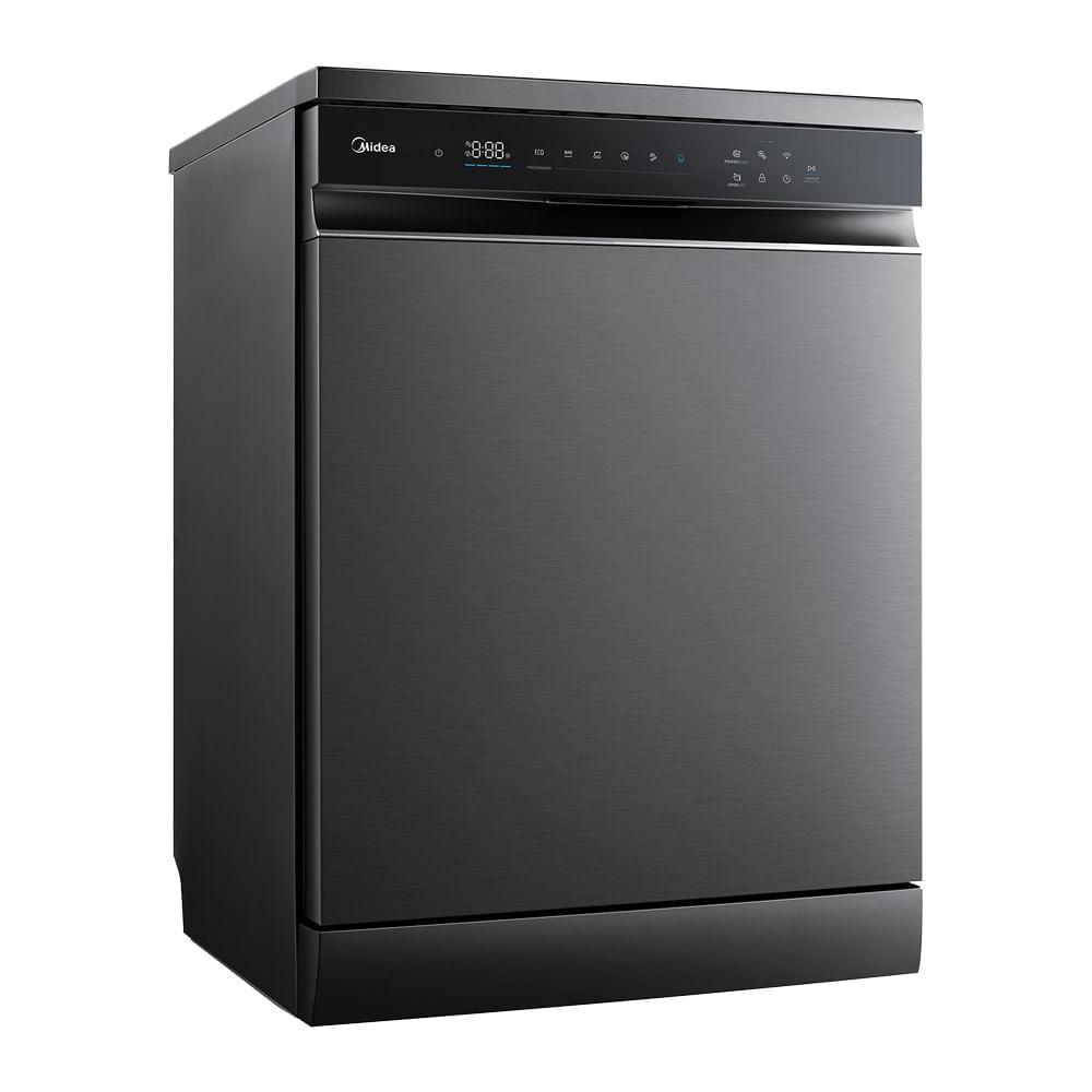 Lava Louças 14 Serviços Black Inox SmartHome Midea - 2