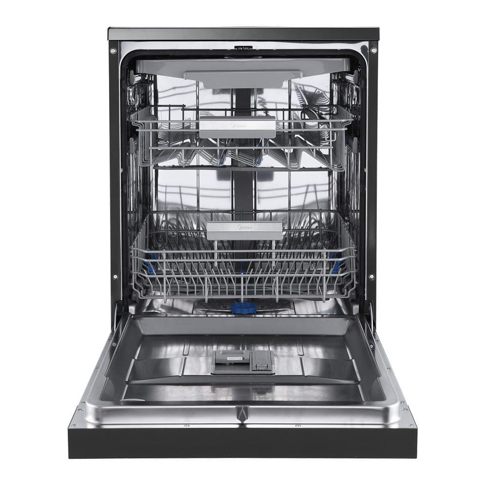 Lava Louças 14 Serviços Black Inox SmartHome Midea - 4