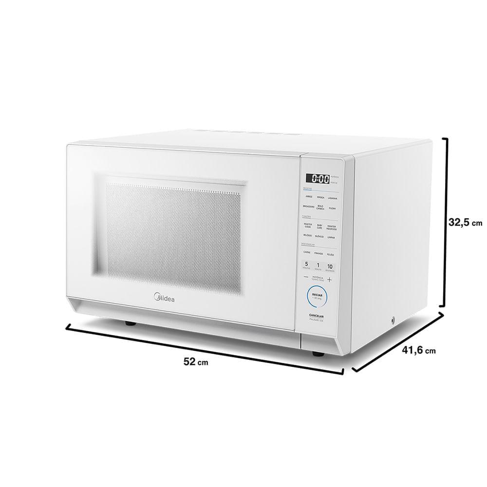 Micro-ondas 35L Branco MasterCook Midea - 3