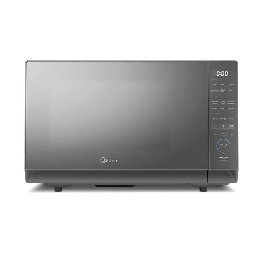 Micro-ondas 35L Prata Porta Espelhada MasterCook Midea - 1