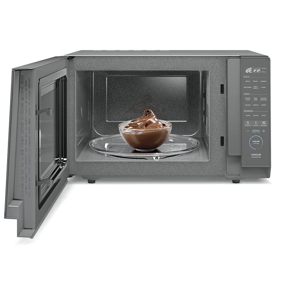 Micro-ondas 35L Prata Porta Espelhada MasterCook Midea - 7