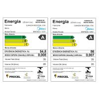 Micro-ondas 35L Prata Porta Espelhada MasterCook Midea - 9