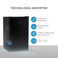 Frigobar 124 Litros Black Edition Inverter Bivolt Midea - 5
