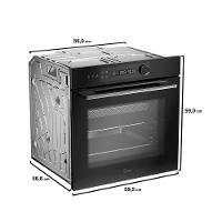 Forno Elétrico de Embutir 80L Touch Smart com Air fryer Midea - 6