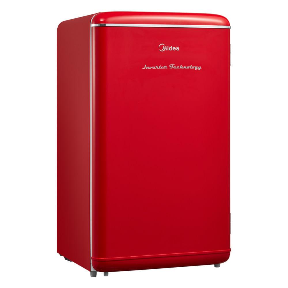 Frigobar Retrô Vermelho 93L Inverter Bivolt Midea - 2