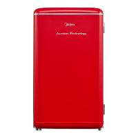 Frigobar Retrô Vermelho 93L Inverter Bivolt Midea - 1